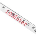 Рулетка геодезическая, 10 м х 12,5 мм, лента ПВХ, закрытый круглый корпус Sparta 17077