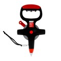 Рулетка геодезическая, 30 м х 12,5 мм, металлическая лента, открытый корпус Matrix 17078