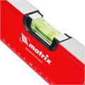 Уровень алюминиевый, фрезерованный, 3 глазка, рукоятки, 1000 мм Matrix 17109