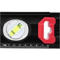 Уровень алюминиевый, усиленный, фрезерованный, 3 глазка, двухкомпонентные рукоятки, 1500 мм Matrix 17118