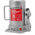 Домкрат гидравлический бутылочный, 20 т, высота подъема 242-452 мм Matrix 17157