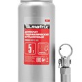 Домкрат гидравлический бутылочный, 5 т, высота подъема 216-413 мм Matrix 17164