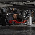 Домкрат гидравлический бутылочный, 2 т, h подъема 181-345 мм, в пластиковом кейсе Matrix 17206
