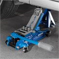 Домкрат гидравлический подкатной, поворотная рукоятка, 2т LOW PROFILE, 100-350 мм Stels 17219