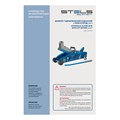 Домкрат гидравлический подкатной с фиксатором, 2,5т SAFETY PIN, 140-385 мм, в кейсе Stels 17220