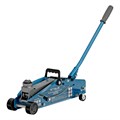 Домкрат гидравлический подкатной с фиксатором, 2,5т SAFETY PIN, 140-385 мм, в кейсе Stels 17220