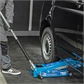 Домкрат гидравлический подкатной, быстрый подъем, 3т QUICK LIFT, 130-465 мм, проф Stels 17221