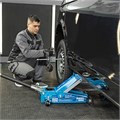 Домкрат гидравлический подкатной, быстрый подъем, 3т QUICK LIFT, 130-465 мм, проф Stels 17221