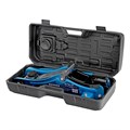 Домкрат гидравлический подкатной, 2т Low Profile, 80-380 мм, в пласт. кейсе Stels 17226