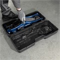 Домкрат гидравлический подкатной, 2т Low Profile, 80-380 мм, в пласт. кейсе Stels 17226