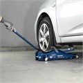 Домкрат гидравлический подкатной, 2т Low Profile, 80-380 мм, в пласт. кейсе Stels 17226