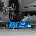 Домкрат гидравлический подкатной с фиксатором, 2,5т SAFETY PIN, 140-385 мм Stels 17230