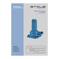 Домкрат механический бутылочный, 2 т, h подъема 150-310 мм, 2 части (домкрат, ручка) Stels 17232