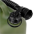 Канистра для ГСМ вертикальная 10 л, пластиковая, усиленная Stels 17250
