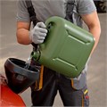 Канистра для ГСМ вертикальная 10 л, пластиковая, усиленная Stels 17250