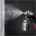 Краскораспылитель пневматический с нижним бачком V 1, 0 л, сопло D 1.2, 1.5 и 1.8 мм Matrix 17260