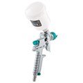 Краскораспылитель AG 810 HVLP, гравитационный, сопло 0.8 мм и 1 мм Stels 17262