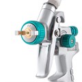 Краскораспылитель AG 810 HVLP, гравитационный, сопло 0.8 мм и 1 мм Stels 17262