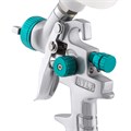 Краскораспылитель AG 810 HVLP, гравитационный, сопло 0.8 мм и 1 мм Stels 17262