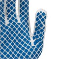 Перчатки х/б, ПВХ покрытие, "Шахматный облив", 5 пар в упаковке, 10 класс 17351
