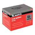 Таль цепная, 0.5 т, H подъема 2.5 м, расстояние между крюками 240 мм Matrix 17404