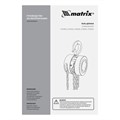 Таль цепная, 2 т, H подъема 2.5 м, расстояние между крюками 380 мм Matrix 17406