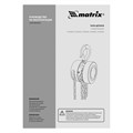 Таль цепная, 3 т, H подъема 3 м, расстояние между крюками 470 мм Matrix 17407