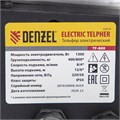 Тельфер электрический TF-800, 0.8 т, 1300 Вт, высота 12 м, 8 м/мин Denzel 17426