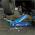Домкрат гидравлический подкатной, быстр.подъем, 3т QUICK LIFT, 75-505 мм, проф, с педалью Stels 17472
