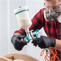 Краскораспылитель AG 901 LVMP профессиональный, гравитационного типа, сопло 1.3 и 1.1 мм Stels 17480