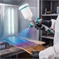 Краскораспылитель AG 901 LVMP профессиональный, гравитационного типа, сопло 1.3 и 1.1 мм Stels 17480