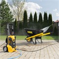 Моечная машина высокого давления R-165, 2200 Вт, 165 бар, 7 л/мин, колесная Denzel 17492