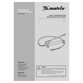 Насос гидравлический со шлангом для 4 т растяжки Matrix 17496