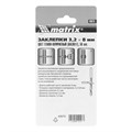 Заклепки 3.2 х 8 мм RAL 8017, темно-коричневые, 50 шт Matrix 17606