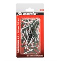 Заклепки 4.0 х 10 мм RAL 6005, темно-зеленые, 50 шт Matrix 17613