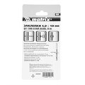 Заклепки 4.0 х 10 мм RAL 6005, темно-зеленые, 50 шт Matrix 17613