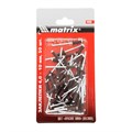 Заклепки 4.0 х 10 мм RAL 3005, красное вино, 50 шт Matrix 17615