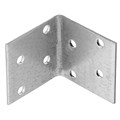 Крепежный уголок равносторонний 2 мм, KUR 40 x 40 x 40 мм Сибртех 17664