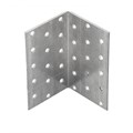 Крепежный уголок равносторонний 2 мм, KUR 60 x 60 x 100 мм Сибртех 17667