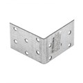 Крепежный уголок равносторонний 2 мм, KUR 60 x 60 x 40 мм Сибртех 17668
