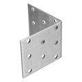 Крепежный уголок равносторонний 2 мм, KUR 60 x 60 x 50 мм Сибртех 17669