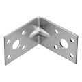 Крепежный уголок усиленный 1.7 мм, KUU 50 x 50 x 35 мм Сибртех 17677