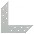 Угловой соединитель 2 мм, US 145 x 145 x 35 мм Сибртех 17754