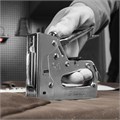 Степлер мебельный металлический регулируемый, тип скобы 53, 6-14 мм Matrix Professional 17932