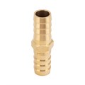 Соединитель для шланга 1/2", латунный Palisad 18306