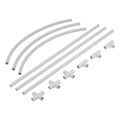 Каркас парника пластиковый 300 х 110 х 120 см, дуга D 20 мм, белый Palisad 18315