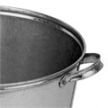 Бак для воды оцинкованный с крышкой (крышка с ручкой) 20 л, без крана 18323