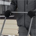 Движок для уборки снега пластиковый, 780 х 420 х 1140 мм, стальная рукоятка, Сибртех 18422