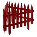 Забор декоративный "Рейка", 28 х 300 см, терракот, Palisad 18454