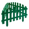 Забор декоративный "Винтаж", 28 х 300 см, зеленый, Palisad 18456